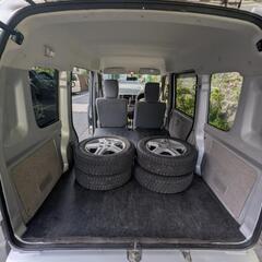 【支払総額398,000円】車検取りたて！即乗OK！4WD・キーレス・スタッドレス付き！車検たっぷり令和9年4月まで！スズキ エブリイバン / 4ナンバー / 調子良好！の画像