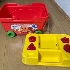 アンパンマンブロックワゴン　ひらがなマグネットの画像