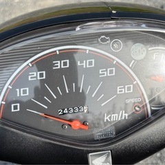 1023.　動画あり　ホンダ　AF68ディオ 原付　バイク　50cc 車体 埼玉の画像