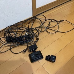 コムテック　ドライブレコーダー前後カメラ