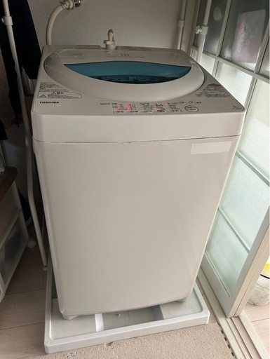 東芝電気洗濯機 2017年製