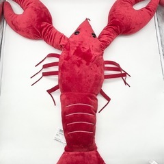 未使用◆わくでかぬいぐるみ◆珍獣捕獲シリーズ◆巨大アメリカザリガニ