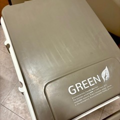 【掃除済み】 蓋付き45Lゴミ箱の画像