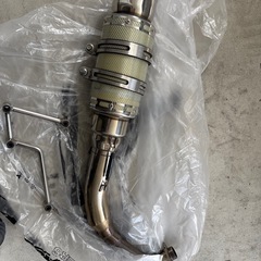 今日、明日限定125ccシグナス ウィルズウィン マフラーの画像