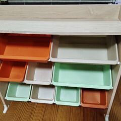 アイリスオーヤマおもちゃラック
