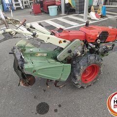 ●【引取限定】ヤンマー 耕運機 YC750 ディーゼルエンジン HS-7K 7馬力  替刃付18本【久留米上津BP店】【近隣配送(有料)要相談】【中古】の画像