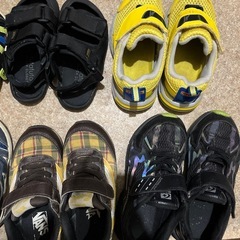 男の子　靴13.5〜17センチ　10足まとめ売りの画像