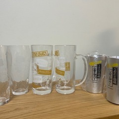 【新品未使用】こだわり酒場　DODJIMビーム　角サントリーグラス　計7個の画像