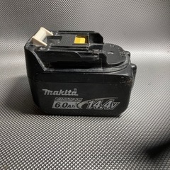④マキタ 14.4V 6A バッテリー　充電回数35回の画像