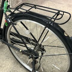 26インチ シティサイクル 変速なし 鍵付き 前カゴ付き 美品 岐阜県の画像