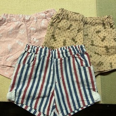 5/5処分。ショートパンツ3枚セット　サイズ130