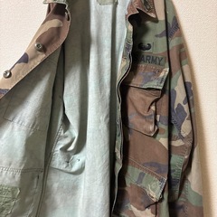 US ARMY ウッドランド　ミリタリージャケットの画像