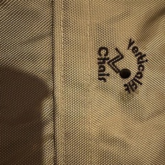 キャンプ用品　折りたたみポータブルチェア　木製の画像