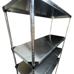 【美品】MARUZEN中古ソリッドシェルフ　 ラック　5段棚　分解済み　の画像