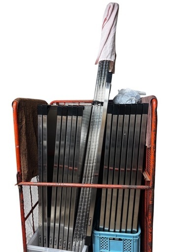 美品】MARUZEN中古ソリッドシェルフ ラック 5段棚 分解済み