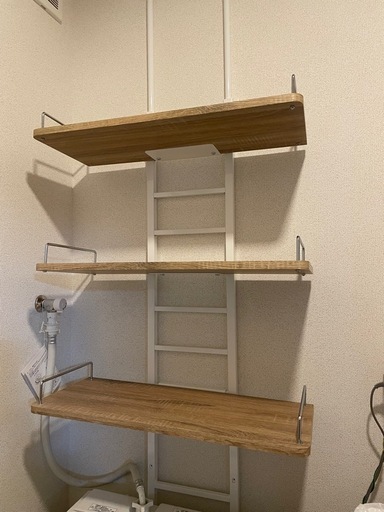 【取引先決定】洗濯機などで使える棚