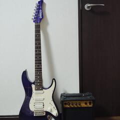 エレキギターとアンプセット
