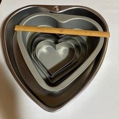 ハートのケーキ型　などの画像