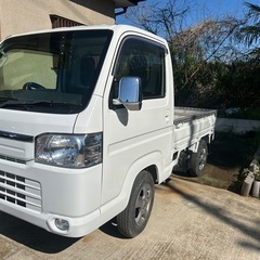 ホンダ ACTY 4WDのホワイト軽トラック。の画像