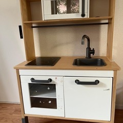 IKEA　キッチンおもちゃ IHコンロ付き [値下げ考え中]