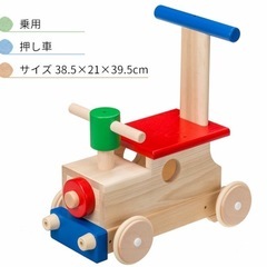 森のカラフルロコ＊木製手押し車