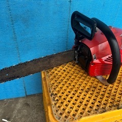 ゼノア　チェンソー G3401EZ 切断機 山師 倒木 エンジンチェンソー プロ機　33.4cc ハイパワー 軽量　コンパクトソー　宮崎 簡易始動動画ありの画像