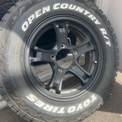 ジムニータイヤ&ホイール　 TOYO R/Tタイヤホワイトレター...