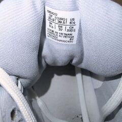 【終了】25cm★asics★バスケットシューズ★ホワイト×グレーの画像
