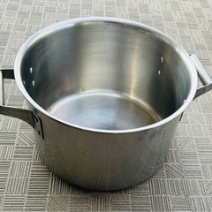 スチール製 両手鍋 直径約38cm 中古品の画像