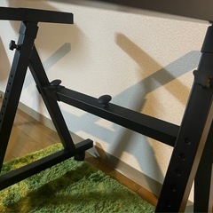 【受け渡し先決定しました】Neewer ヘビーデューティZ型キーボードスタンドピアノスタンド キャスター付の画像