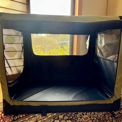 ソフクレート n2 XL 大型犬 ケージ カーキの画像