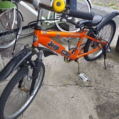 Jeep❗子供用自転車❗ハンドル辺りに錆びあり❗中古ですが気にな...