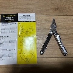キャンプ用品　LEATHERMAN REBAR®　未使用品の画像