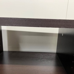 ニトリテレビボートテレビ台ダークブラウンキャスター付き (ru