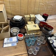 食器やグラスをまとめて☆(早めに処分します)
