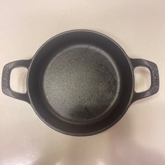 STAUB 両手フライパン ラウンド 15cm 黒  両手鍋の画像