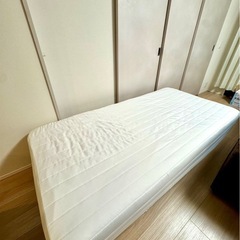 無印良品　 脚付マットレス　シングルの画像
