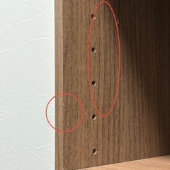 ニトリ　カラーボックス３段の画像