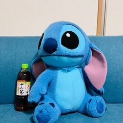 リュックにもなるステッチ　ぬいぐるみ