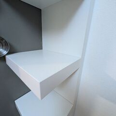 IKEA白ラック棚の画像