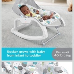 フィッシャープライス バウンサー インファント・トドラーロッカー の画像