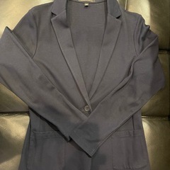 スウェット生地のジャケット