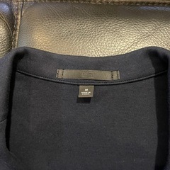 スウェット生地のジャケットの画像