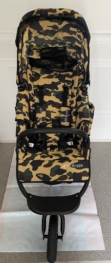 限定 a bathing ape ベビーカー エアバギー カモフラ cybex エアバギー