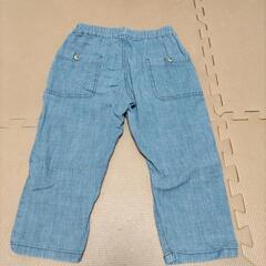 NAVY  薄手　パンツ　130の画像