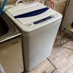 2018年製　ヤマダ洗濯機　5kg  ハーブリラックス　スピードコース　風乾燥機能付き の画像