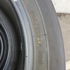 夏タイヤ　4本セット　ヨコハマ　225/60/17