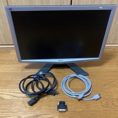 acer 19型ワイド液晶モニターの画像