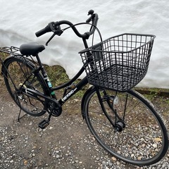 自転車　 27インチ　6段切替　2シーズン　使用　綺麗　すぐ乗れ...