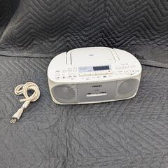 東芝　CDラジオカセットレコーダー
